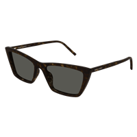 Occhiali da sole Saint Laurent Donna SL 737 MICA THIN002-HAVANA-HAVANA-GREY54 - SL 737 MICA THIN002-HAVANA-HAVANA-GREY54